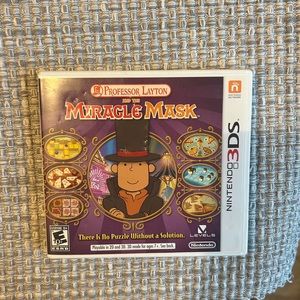 Professor Layton’s Miracle Mask 3DS Game